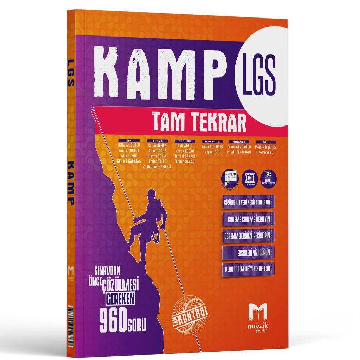 8.SINIF MOZAİK TAM TEKRAR LGS KAMP - 2025
